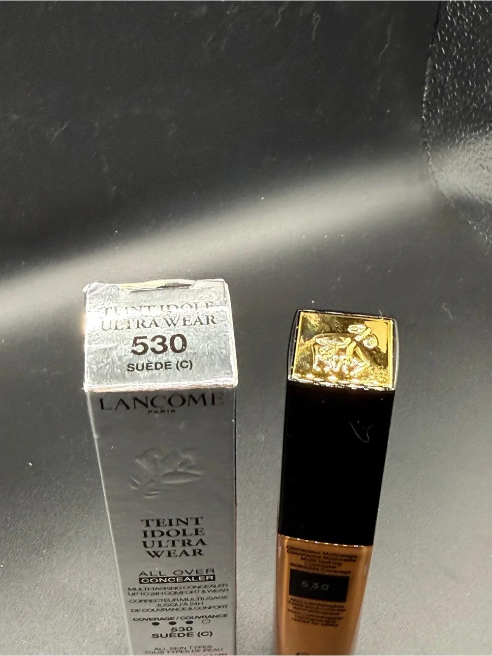 Lancôme Teint Idole Ultra Wear All Over Concealer - 530 Suede (Warm Brown)